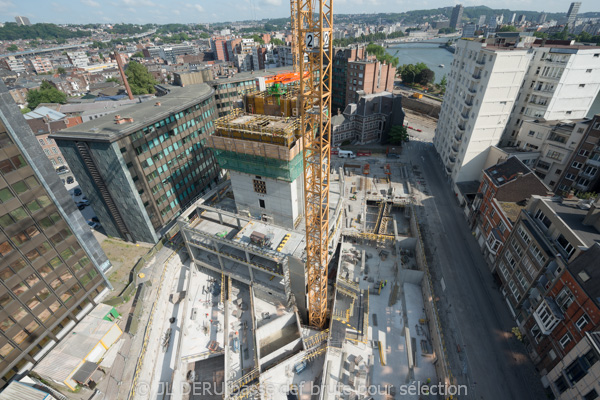 tour des finances à Liège